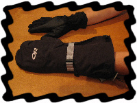 View of both OR Latitude Mitt outer shell and liner work glove