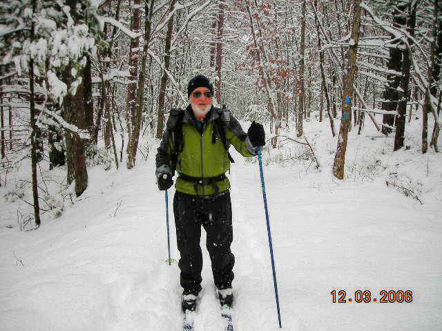 Skiing, North country Trail