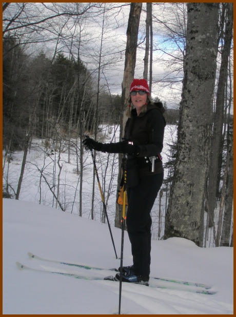 Backcountry skiing in the Ferrosi Hoody