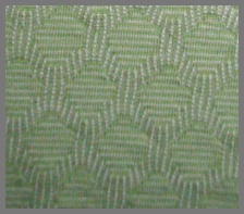 Jacquard pattern in merino wool