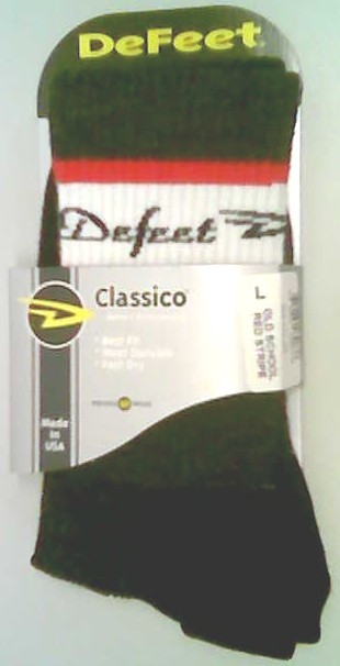 DeFeet Classico socks, as delivered