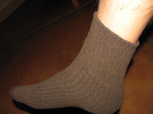 Doubled socks
