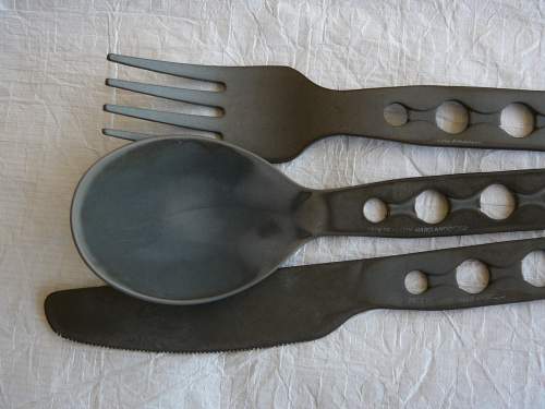 front of tarnished cutlery