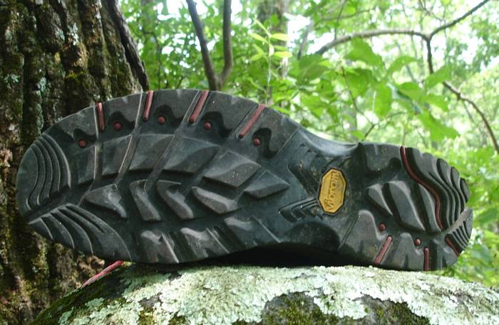 view of boot sole