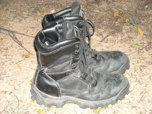 Side View Of Boots