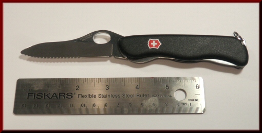 Victorinox Sentinel with ruler