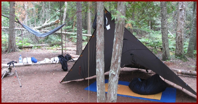Camp at Pictured Rocks National Lakeshore