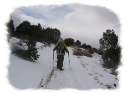 John on Fremont Peak Trail