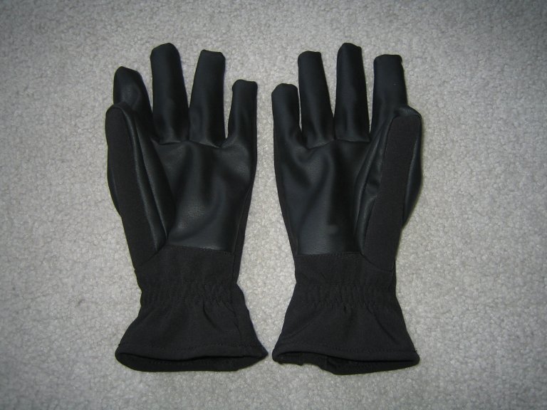 Liner glove, palm side up