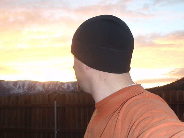 Skully, back view