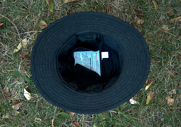 Inside of        Hat
