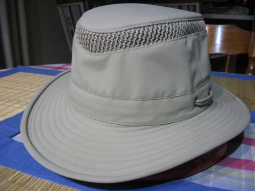 Front view of hat