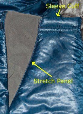 Cuff Stretch Material