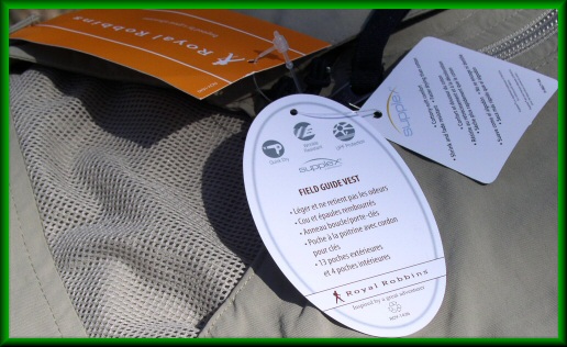 Field Guide Vest hang-tags
