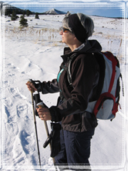 Day hike on Snowshoes