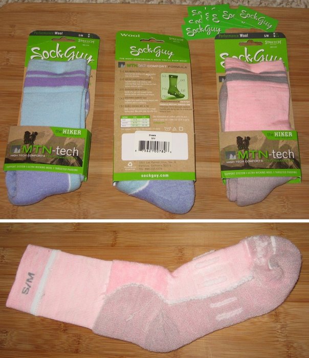 Packaging & Inside of sock