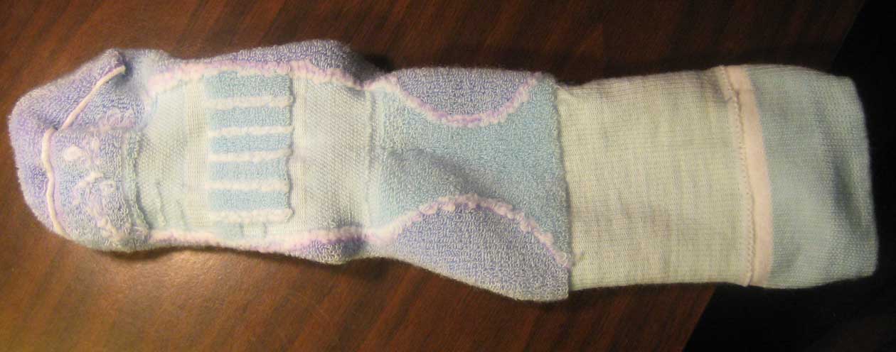 inside sock