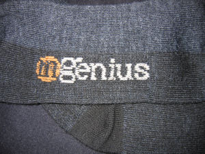Close-up of the socks