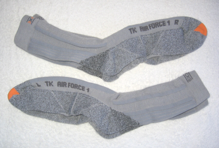 Worn vs. Unworn X-Socks