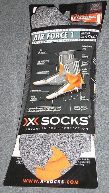 Airforce1 Sock packaging