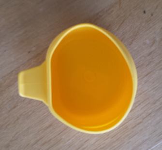 opened cup