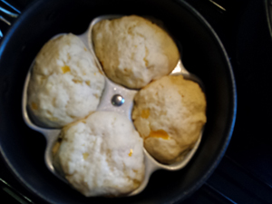 Biscuits in Muffin Maker