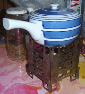 The Makaira SPS as teapot warmer