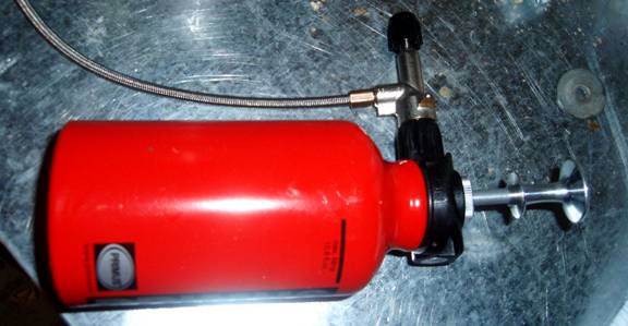 Liquid Fuel Bottle and ErgoPump