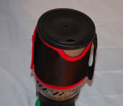 The lid, insulator wrap, and handle