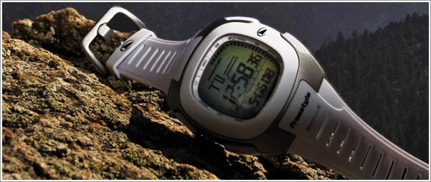 Freestyle Nomad Digital Watch with integrated altimeter, barometer, and compass