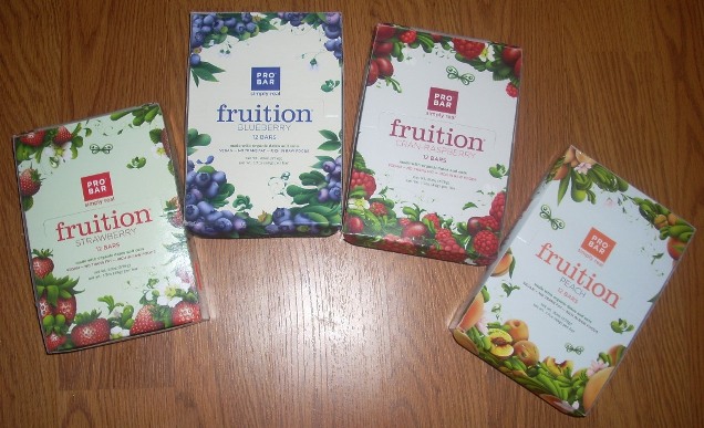 4 Cases of fruition bars to test!