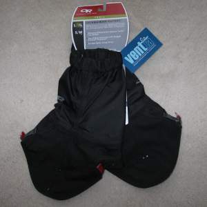 Gaiters as supplied