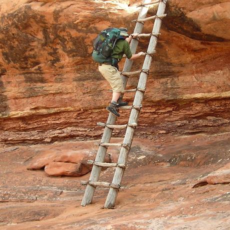 Kayland Contact 1000 Climbing Ladders in Canyonlands