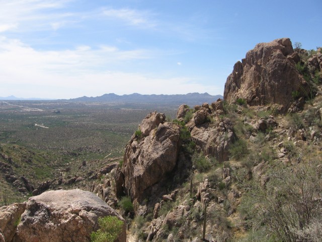 View from Romero Canyon trail