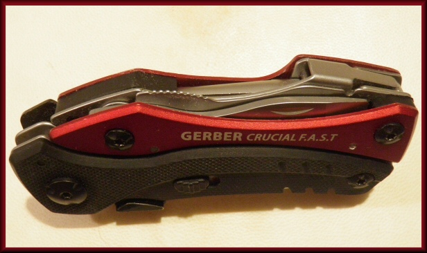 Gerber Crucial FAST Red Pocket Tool