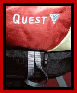 Quest Logo and GoLite's women-specific symbol