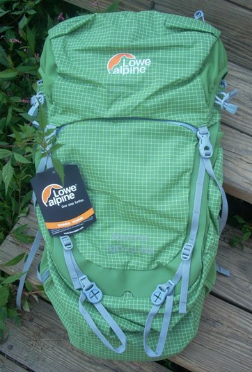 Features on front side of pack