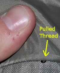 Pulled thread