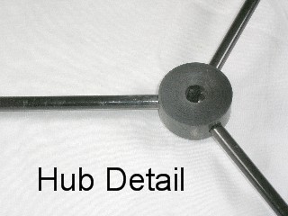 Carbon Fiber hub detail