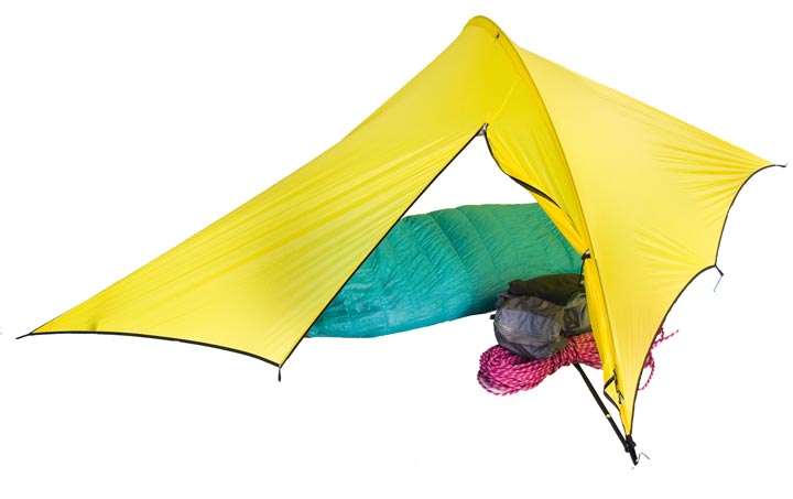 SilDome tarp (in yellow - pic by manufacturer)
