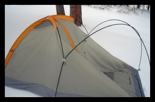 Framework for corners and sides of tent