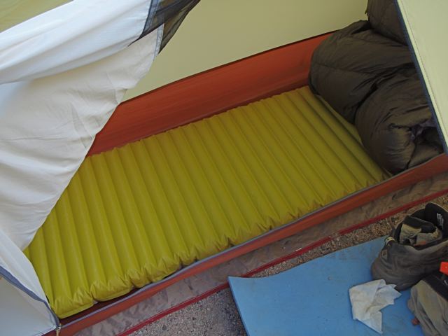 Neoair inside of my solo tent