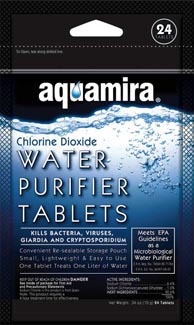 Aquamira Water Purifier Tablets